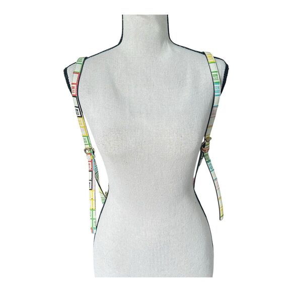 Steve Madden Colorblock Logo Mini Backpack Multicolor Streetwear Bag - Picture 3 of 11